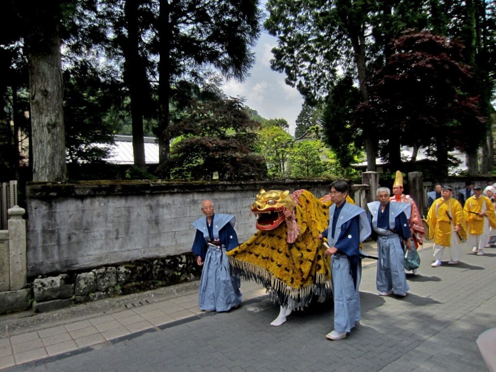 japan nikko tiger float